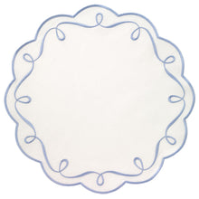 Cargar imagen en el visor de la galería, Ribbon Twirl - Individual Azul Hielo (Juego de 4)