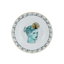 Cargar imagen en el visor de la galería, Neptune's Voyage - Plato de sopa blanco
