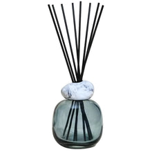 Cargar imagen en el visor de la galería, Mineral - Juego de Regalo Difusor de Varillas Azul / Blanco con Pure White Tea