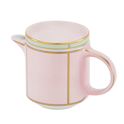 Diva Pink - Cafetera con Tapa