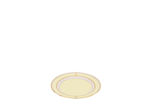 Cargar imagen en el visor de la galería, Diva Yellow - Plato de Té / Plato de Pan