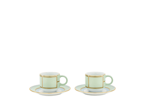 Diva Green - Taza de Café & Plato (Juego de 2)