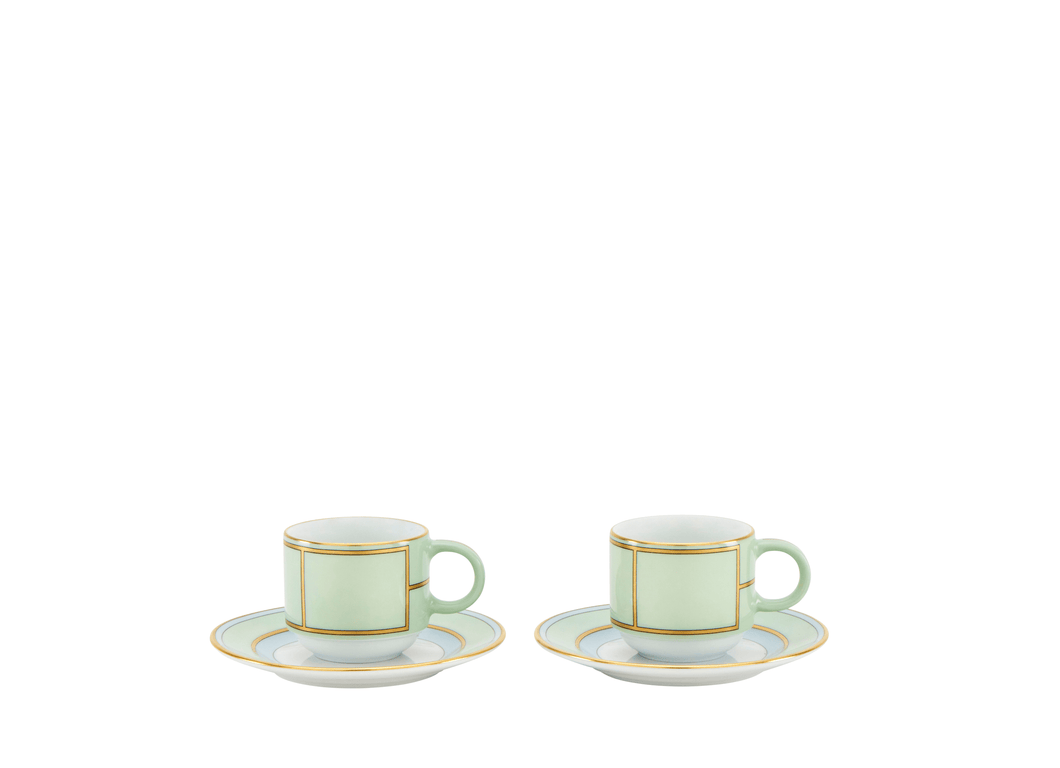Diva Green - Taza de Café & Plato (Juego de 2)