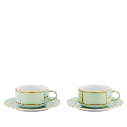 Diva Green - Taza de Té & Plato (Juego de 2)
