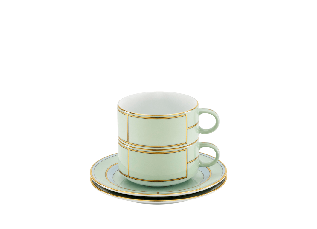 Diva Green - Taza de Té & Plato (Juego de 2)