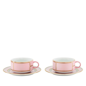 Diva Pink - Taza de Té & Plato (Juego de 2)