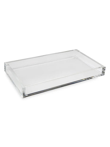 Lucite - Bandeja Rectangular Acrílico Transparente