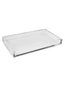 Lucite - Bandeja Rectangular Acrílico Transparente