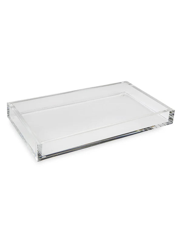 Lucite - Bandeja Rectangular Acrílico Transparente