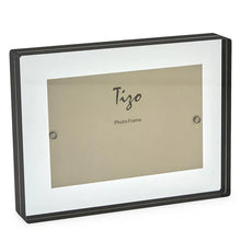 Cargar imagen en el visor de la galería, Tizo-Marco Transparente Acrílico Block borde negro 5x7&quot;