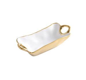 Golden Handles - MIni Bowl Rectangular