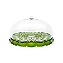 Cargar imagen en el visor de la galería, Vanity - Tortera Pequeña con Cúpula Agua Verde Lirio