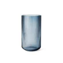Cargar imagen en el visor de la galería, Lyngby - Florero Alto Azul Medianoche