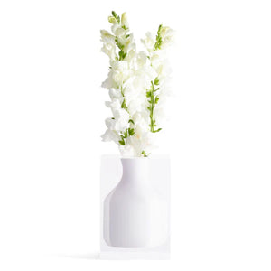 Hogan - Florero Bud Blanco Hamptons