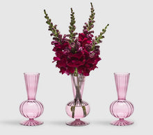Cargar imagen en el visor de la galería, Tess Bud- Florero Rosa (Juego de 3)