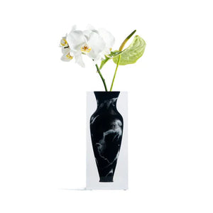 Elizabeth - Florero Mármol Negro