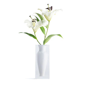 Elizabeth - Florero Hampton Blanco