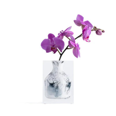 Hogan - Florero Bud De Mármol Blanco