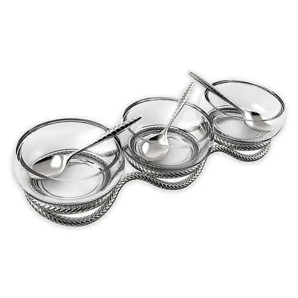 Braid - Juegos de Condimentos Triple con Cucharas