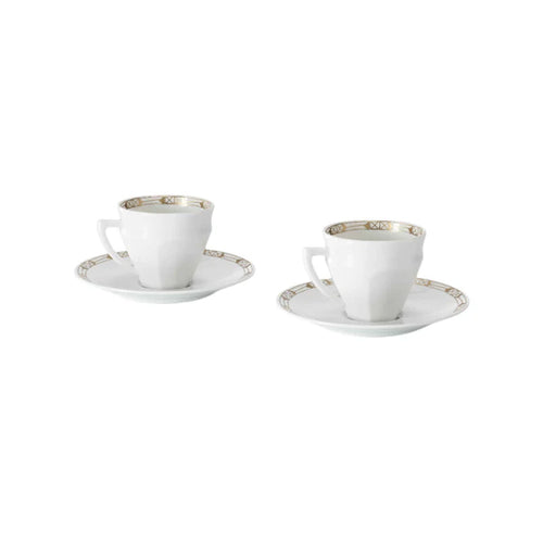 Talleyrand - Tazas de Café & Plato (Juego de 2)