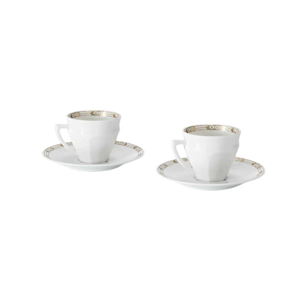 Talleyrand - Tazas de Café & Plato (Juego de 2)