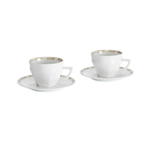 Cargar imagen en el visor de la galería, Talleyrand - Tazas de Té &amp; Plato (Juego de 2)