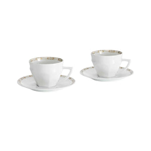Talleyrand - Tazas de Té & Plato (Juego de 2)