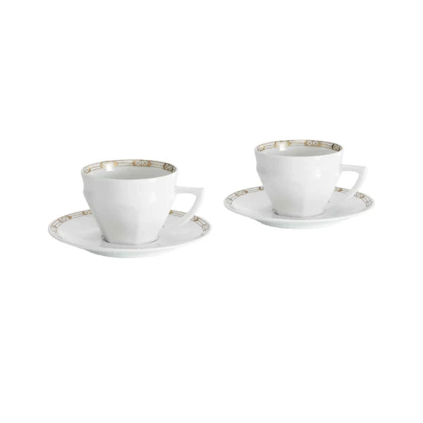 Talleyrand - Tazas de Té & Plato (Juego de 2)