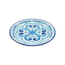 Cargar imagen en el visor de la galería, Blues - Plato Llano Azul Mediterráneo (Juego de 6)