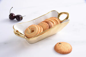 Golden Handles - MIni Bowl Rectangular