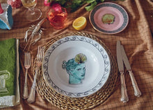 Cargar imagen en el visor de la galería, Neptune's Voyage - Plato de sopa blanco