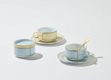 Cargar imagen en el visor de la galería, Diva Turquoise - Plato de Té / Plato de Pan