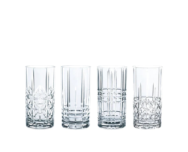 Highland - Vasos Altos Mixtos (Set de 4) - 445 ml