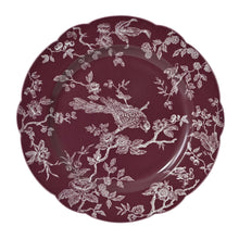 Cargar imagen en el visor de la galería, Albertine Prune - Plato Base Fondo de Color