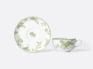 Albertine - Taza de té y plato (Juego de 4)