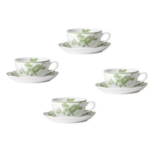 Cargar imagen en el visor de la galería, Albertine - Taza de té y plato (Juego de 4)