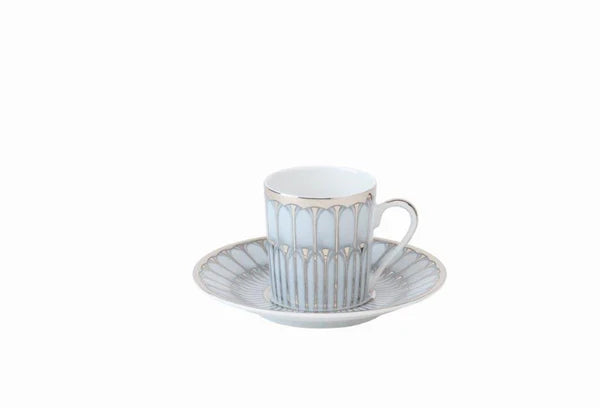 Arcade Gris & Platinum - Taza de Café /Plato