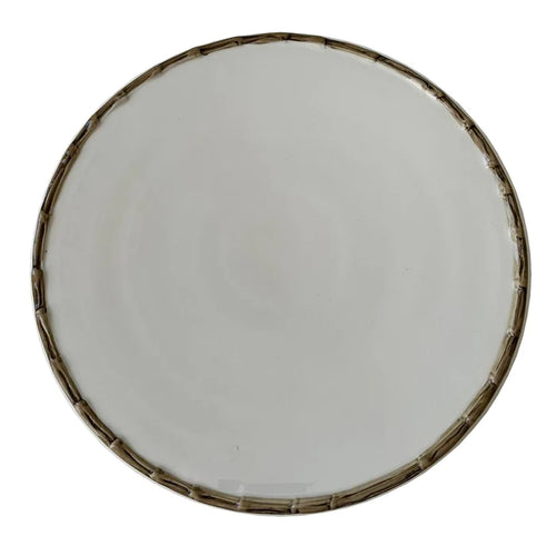 Madera-PLATO CARGADOR BAMBU