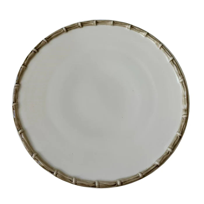 Madera-Plato llano Bambu Madera