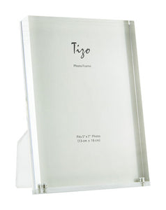 Lucite - Marco Acrilico Transparente de 5"