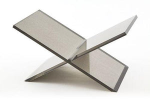 Lucite - Soporte para Libros de Acrilico Plateado