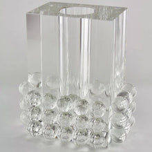 Cargar imagen en el visor de la galería, Bolas - Florero Rectangular de Cristal