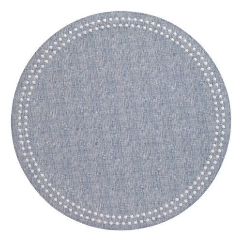 Pearls - Individual Blanco Bluebell (Juego de 4)
