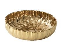 Cargar imagen en el visor de la galería, Mascali - Bowl Redondo Extra Grande Oro
