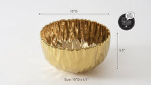 Cargar imagen en el visor de la galería, Mascali - Bowl Redondo Grande Oro