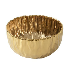 Cargar imagen en el visor de la galería, Mascali - Bowl Redondo Grande Oro
