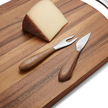 Cargar imagen en el visor de la galería, Curvo - Cuchillo &amp; Tenedor para Queso (Juego de 2)