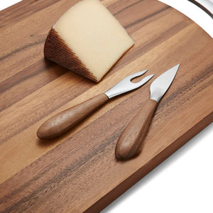 Curvo - Cuchillo & Tenedor para Queso (Juego de 2)