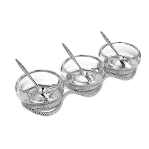 Braid - Juegos de Condimentos Triple con Cucharas