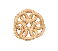 Cargar imagen en el visor de la galería, Rattan - Servilletero Natural (Juego de 4)